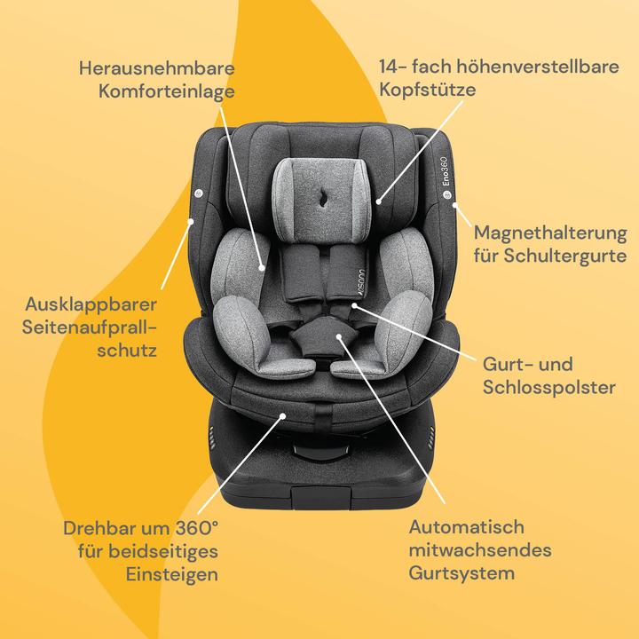 Produktbild Osann Eno360 i-Size (Reboarder, ECE R129/i-Size Norm)