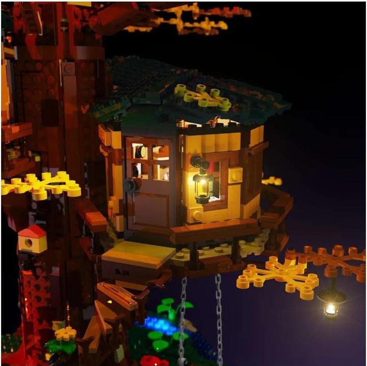Actual product image Light my bricks LMB 2.0 LEGO® 21318# Tree Hous Light Kit