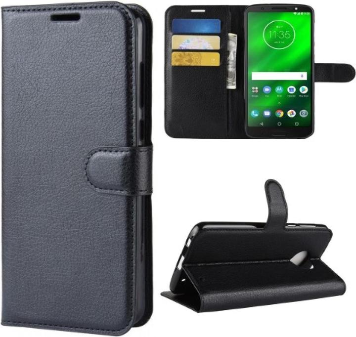 Actual product image Screenguard Motorola Moto G6 Plus Leather Guard Leather Case (Motorola Moto G6 Plus)