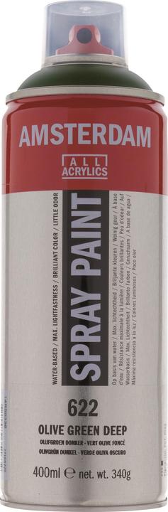 Image du produit Amsterdam Peinture en aérosol (Vert olive foncé foncé, 400 ml)