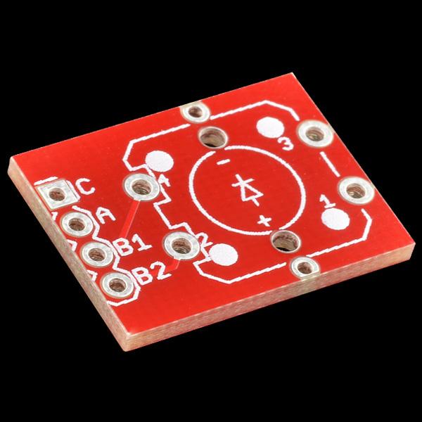 Actual product image SparkFun LED Tactile Button Breakout (Switch)