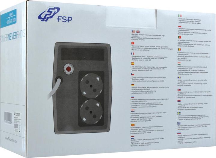 Produktbild Fortron FP 400 (400 VA, 240 W, Line-Interaktiv USV)