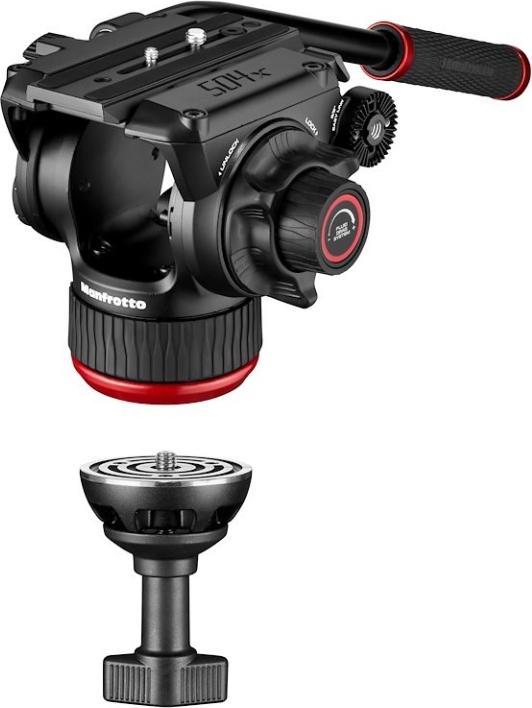 Immagine prodotto Manfrotto 504X Treppiede video con panhead fluido (Metallo)