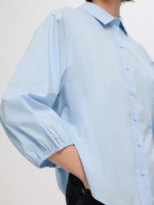 Produktbild Selected Femme Baumwoll Hemd mit 3/4 Ärmeln (38)