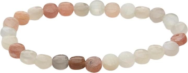 Leyda Armband Mondstein Disc (18 cm, Stein)