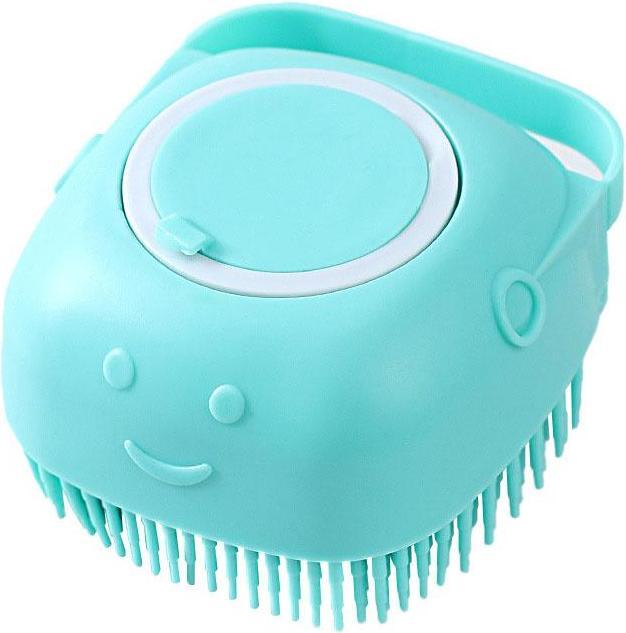 JTI Scheuerbürste mit Seifenspender - Blau