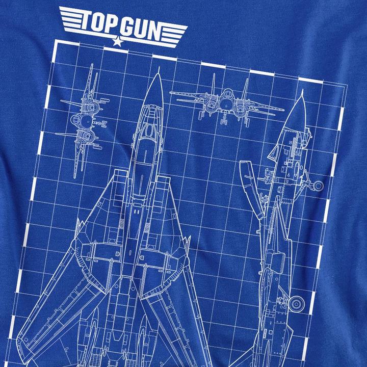 Immagine prodotto Top Gun Maglietta Schematico Adulto Unisex (M)