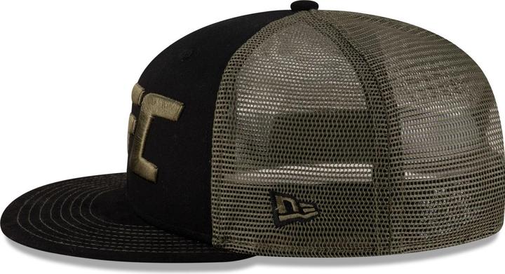Produktbild New Era 9Fifty Mesh Snapback Cap - UFC MMA schwarz / oliv SM (S, M)