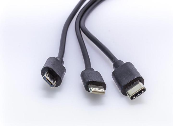Actual product image Swaytronic USB-C Multi charging cable