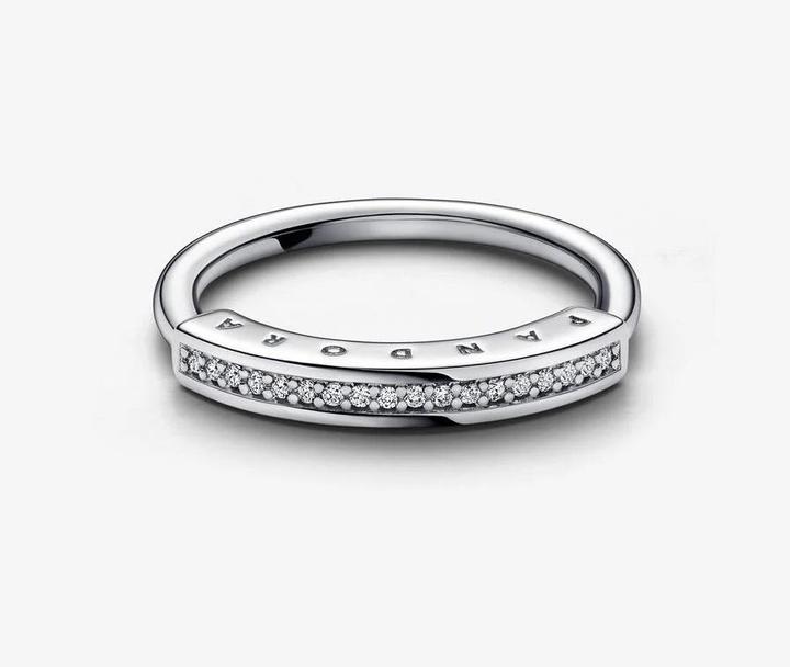 Immagine prodotto Pandora Anello con pavé I-D Signature (52, 925 Argento)