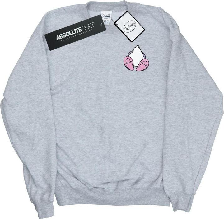 Disney Daisy Duck Backside Breast Print Sweatshirt