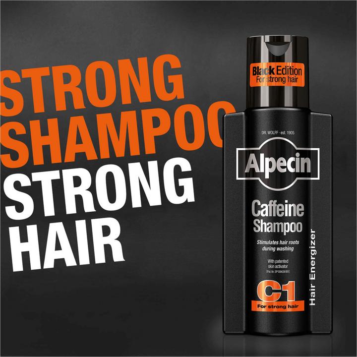 Image du produit Alpecin Shampooing à la caféine C1 Black Edition (250 ml, Shampoing liquide)