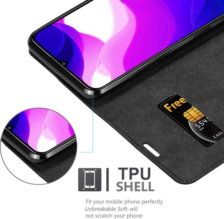 Produktbild Cadorabo Book Invisible Magnet Cover (Xiaomi Mi 10 Lite)