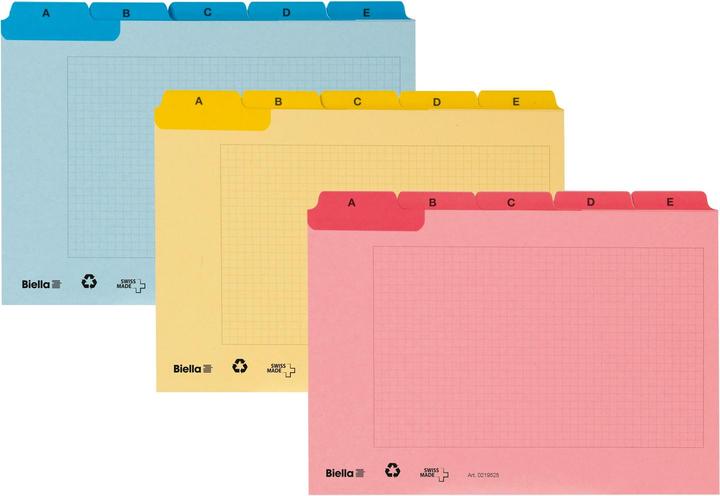 Image du produit Biella Cartes guides (A7, 450 g/m², 25 x)