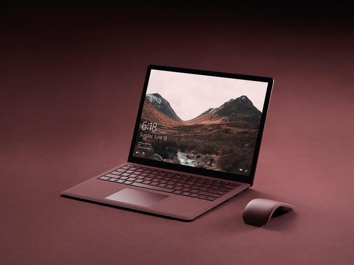 Produktbild Microsoft Surface Laptop, Burgundy, 512GB SSD (13.50", Intel Core i7-7660U, 16 GB, 512 GB, CH)