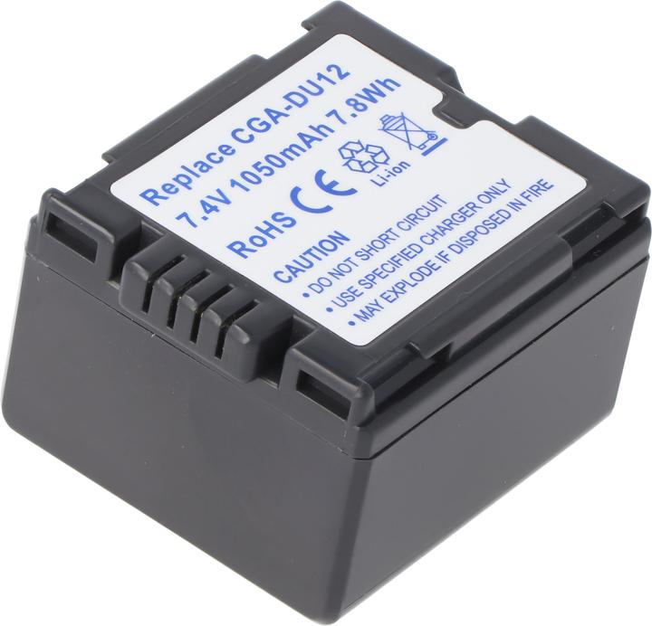 Produktbild AccuCell Akku Panasonic CGA-DU12, VW-VBD120 (Kamera Akku)