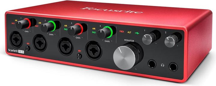 Actual product image Focusrite Scarlett 18i8 3rd gene (USB)