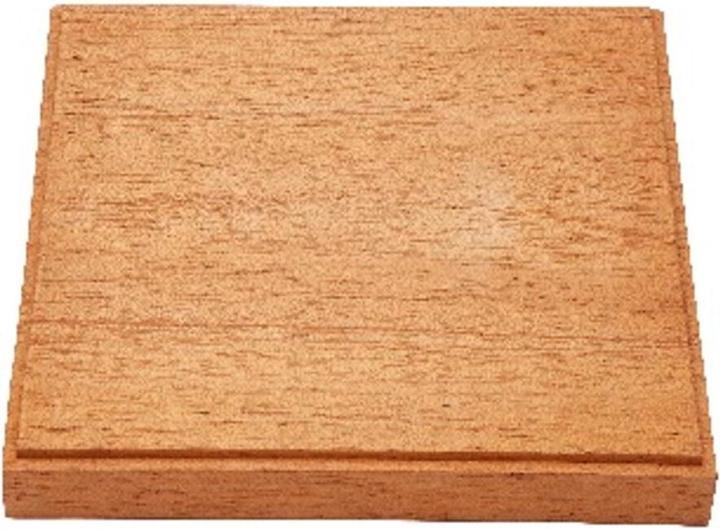 Mr.Hobby Mr Hobby -Gunze Base in legno 15cm Quadrato