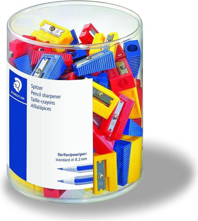 Actual product image Staedtler 510 50 plastic sharpener, 100 sharpeners