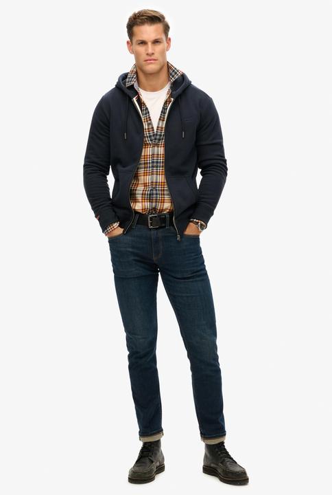 Actual product image Superdry Sweatjacke Casual Figurbetont Essential Logo Zip Hoodie (S)
