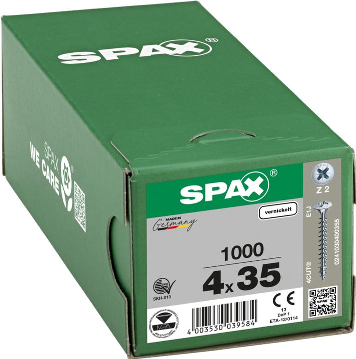 Actual product image Spax Chipboard screws (1000 Screws per piece)