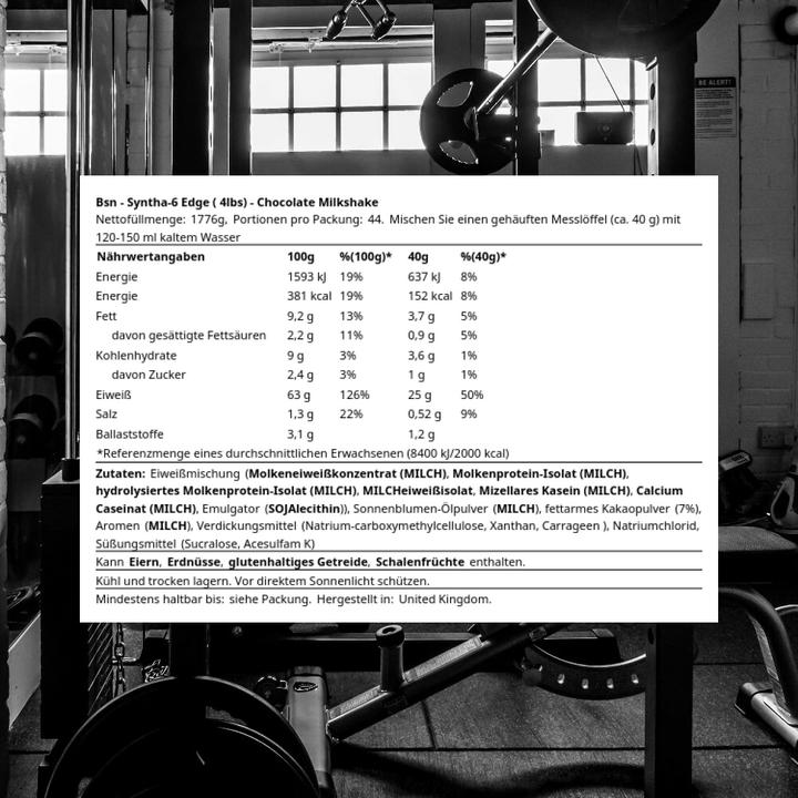 Produktbild BSN Syntha 6 Edge (Schokolade, 1 Stk., 1780 g)