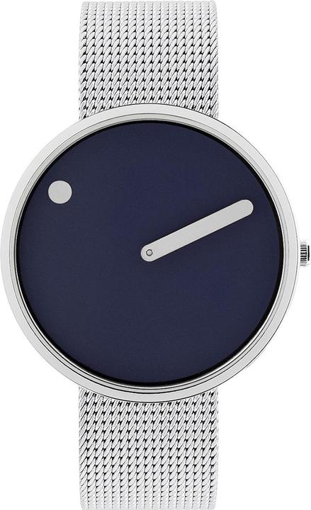 Immagine prodotto Picto 43393-0820 Orologio unisex blu notte 40mm 5ATM (Orologio da polso analogico, 40 mm)