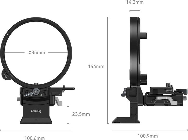 Immagine prodotto SmallRig Piastra di montaggio FUJIFILM GFX Series Kit ruotabile