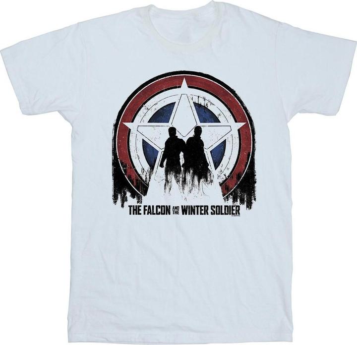 The Falcon And The Winter Soldier Star Silhouettes TShirt (S)