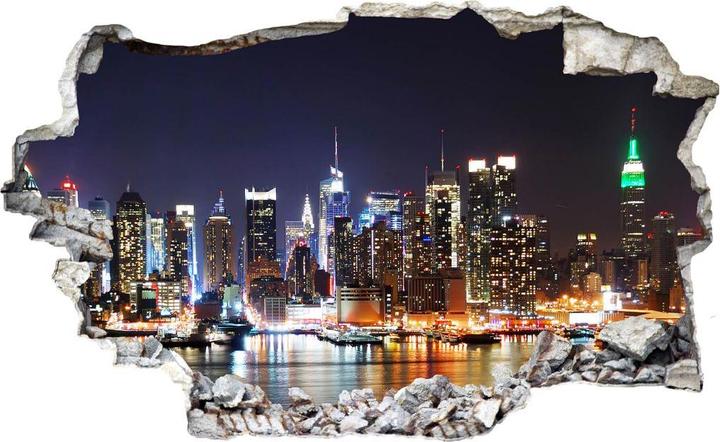 Produktbild Trenddeko 3D New York Skyline (120 x 73 cm)