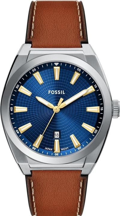 Image du produit Fossil EVERETT Heren Horloge 42 mm - Zilverkleurig (42 mm)