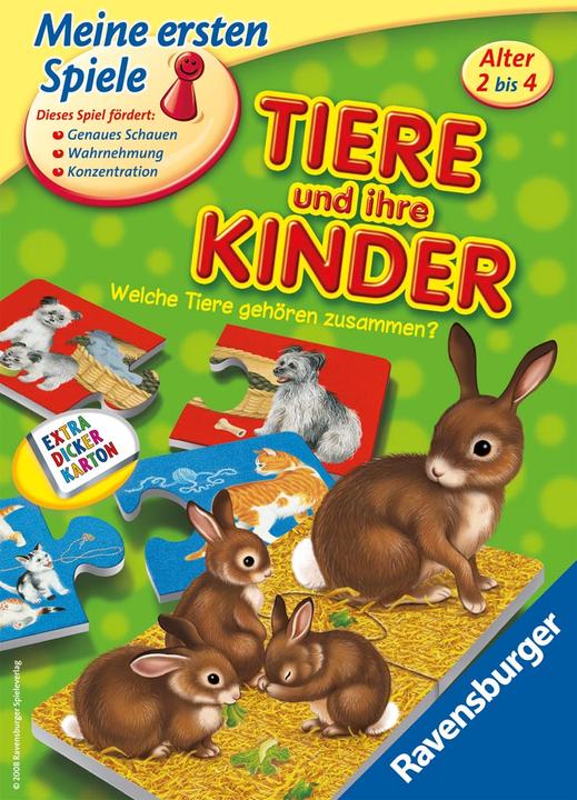 Produktbild Ravensburger Tiere und ihre Kinder (Deutsch)
