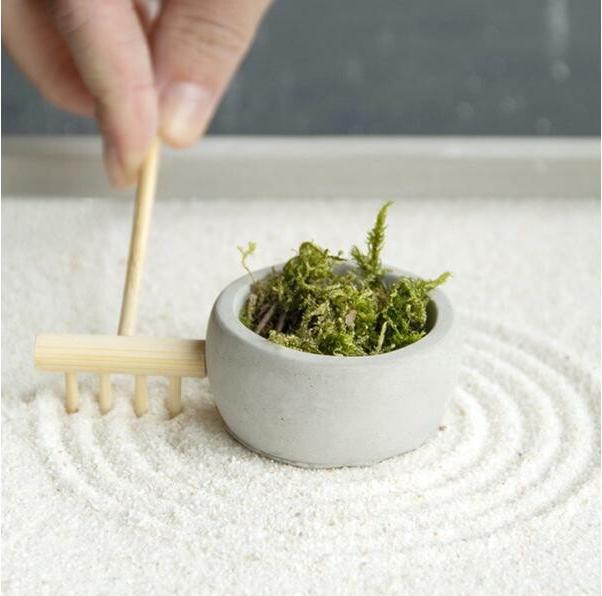 Produktbild Esschert Design Zen Garten (24.5 x 24.5 x 4 cm)