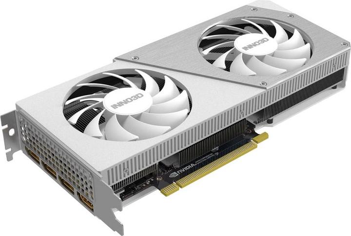 Actual product image Inno3D RTX4060 TI Twin X2 OC WHITE 16GB GDDR6 HDMI 3xDP (16 GB)