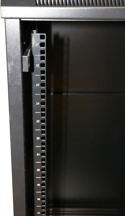 Actual product image Extralink 32U 600mm floor cabinet black (32 RU, 19 inch rack)