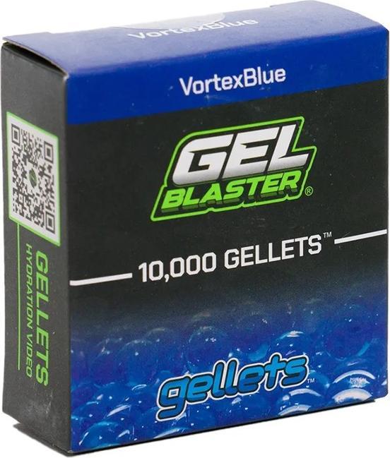 Actual product image Gel Blaster Gellets blue