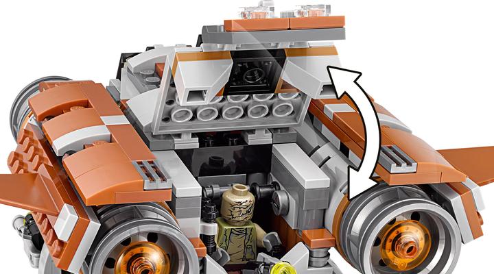Actual product image LEGO Jakku Quadjumper (75178, LEGO Star Wars)