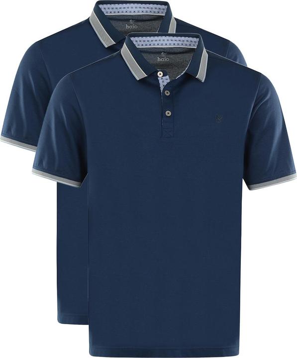 Hajo 2er Pack Pique Poloshirt (50, M)