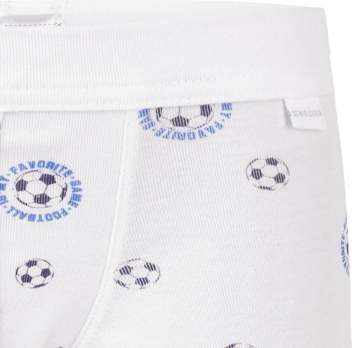 Immagine prodotto Schiesser 4 confezioni di pantaloni in cotone organico a coste sottili per bambini (128, confezione da 4)