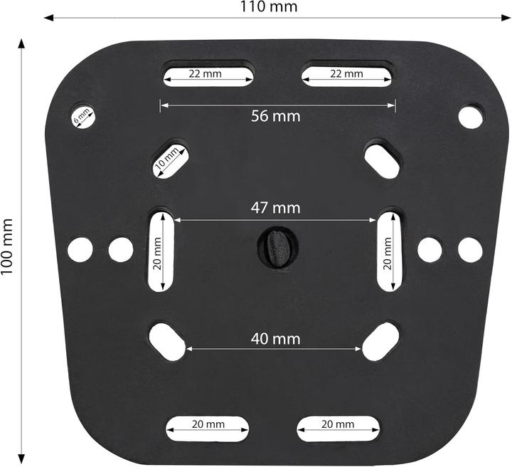Waterside Echolothalterung für Belly Boot