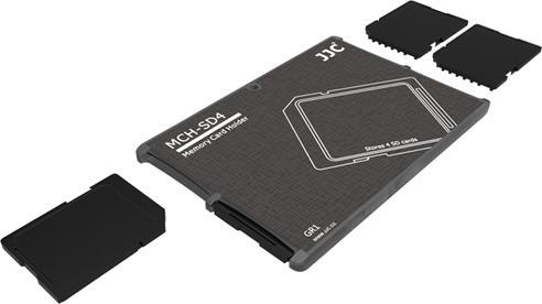 Actual product image JJC Storage case in credit card format (Memory card cover)