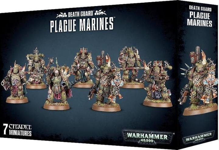 Actual product image Games Workshop Warhammer 40k - Death Guard Plague Marines (Plastic)