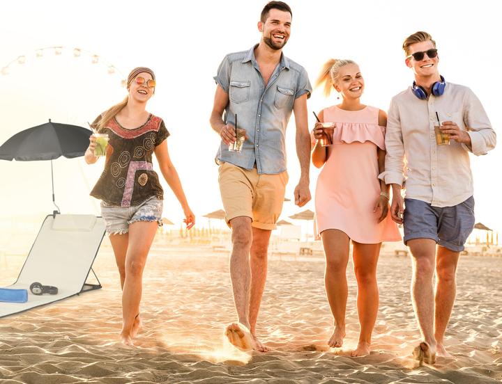 Actual product image Relaxdays Beach mat (170 cm)