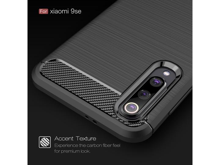 Image du produit Screenguard Xiaomi Mi 9 SE Housse Carbon Brushed Soft TPU (Mi 9 SE)