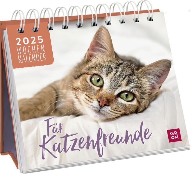 Produktbild Mini-Wochenkalender 2025: Für Katzenfreunde (Deutsch)