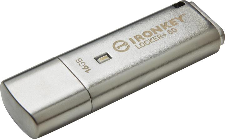 Actual product image Kingston IronKey Locker+ 50 (16 GB, USB-A)
