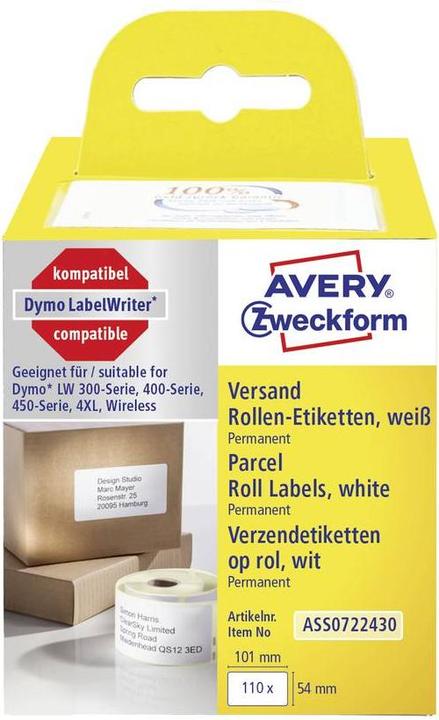 Image du produit Avery Étiquettes en rouleau (5.40 cm)