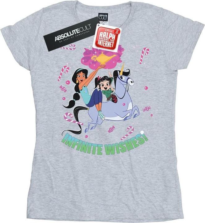 Disney Wreck It Ralph Jasmine And Vanellope TShirt (M)