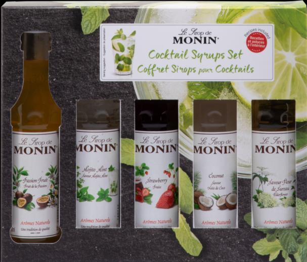 Actual product image Monin Cocktail Syrup Set (1 x 25 cl)