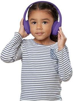Produktbild Belkin Soundform Mini BT On-Ear Kinderk. USB-C lila AUD002hqPUV3